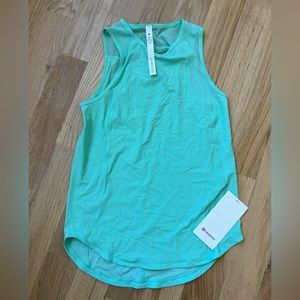NWT Lululemon Sculpt Tank - Minty Color - Size 2